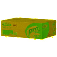 Полотенца бумажные 190 шт., PROtissue (H2) PREMIUM, 2-слойные, белые, КОМПЛЕКТ 21 пачка, 24х21,5 см, Z-сложение, С443 - фото 2