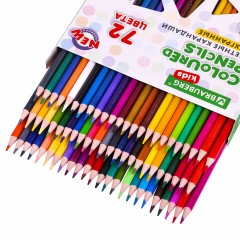 Карандаши цветные BRAUBERG KIDS NEW, 72 цвета, трехгранные, грифель 3 мм, 182005 Карандаши цветные BRAUBERG KIDS NEW, 72 цвета, трехгранные, грифель 3 мм, 182005 - фото 4
