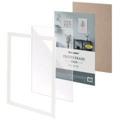 Рамка 30х40 см небьющаяся, аналог IKEA, багет 21 мм, МДФ, BRAUBERG "Idea", белая, 391372 Рамка 30х40 см небьющаяся, аналог IKEA, багет 21 мм, МДФ, BRAUBERG "Idea", белая, 391372 - фото 6