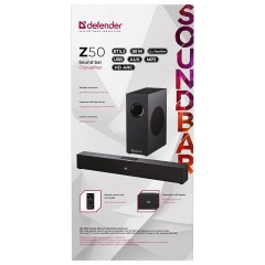 Саундбар DEFENDER Z50, 2.1, 50 Вт, Bluetooth, USB, HDMI, AUX, дерево, 65251 - фото 9