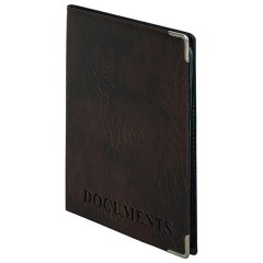 Обложка для автодокументов, 128х92 мм, ПВХ под кожу, конгревное тиснение, цвет ассорти, А5-12 - фото 4