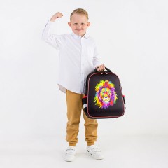 Ранец BRAUBERG FIT, 2 отделения, "Colorful lion", 38х27х14 см, 270618 Ранец BRAUBERG FIT, 2 отделения, "Colorful lion", 38х27х14 см, 270618 - фото 7
