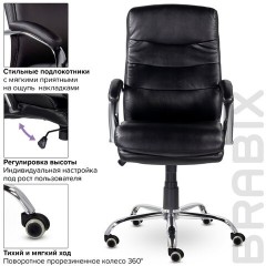 Кресло офисное BRABIX PREMIUM "Cuba EX-542", экокожа, черное, 532549 Кресло офисное BRABIX PREMIUM "Cuba EX-542", экокожа, черное, 532549 - фото 8