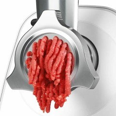 Мясорубка BOSCH MFW2500W, 1500 Вт, производительность 1,7 кг/мин, металлический шнек, пластик, белая Мясорубка BOSCH MFW2500W, 1500 Вт, производительность 1,7 кг/мин, металлический шнек, пластик, белая - фото 4