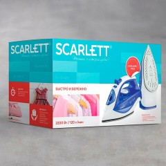 Утюг SCARLETT SC-SI30K23, 2200 Вт, керамическое покрытие, самоочистка, синий Утюг SCARLETT SC-SI30K23, 2200 Вт, керамическое покрытие, самоочистка, синий - фото 16