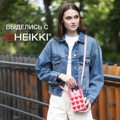 Сумочка-органайзер повседневная HEIKKI KNIT (ХЕЙКИ) кросс боди, вязаная, 17х12х5 см, "Сердечки", 273795 - фото 14
