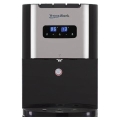 Кулер для воды AQUA WORK QRB-72LDS, напольный, НАГРЕВ/ОХЛАЖДЕНИЕ ЭЛЕКТРОННОЕ, таймер, бутыль снизу, черный, 33350 - фото 12