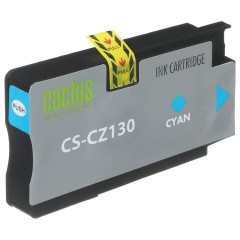 Картридж струйный CACTUS (CS-CZ130) для плоттеров HP DesignJet T120/T520, голубой - фото 9