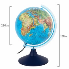 Глобус интерактивный + очки VR, физический / политический, GLOBEN, 21 см, с подсветкой, INT12100298 Глобус интерактивный + очки VR, физический / политический, GLOBEN, 21 см, с подсветкой, INT12100298 - фото 11