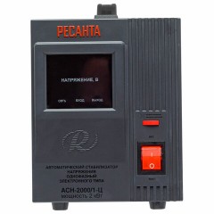 Стабилизатор РЕСАНТА АСН-2000/1-Ц, 2000 Вт, 140-260 В, наполный, 63/6/4 - фото 2