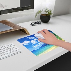 Коврик для мыши SONNEN "BEACH", резина + ткань, 260х220х3 мм, 513294 Коврик для мыши SONNEN "BEACH", резина + ткань, 260х220х3 мм, 513294 - фото 2