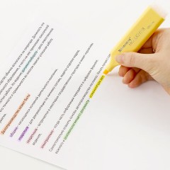 Набор текстовыделителей 24 ЦВЕТА на подставке, BRAUBERG "ORIGINAL", 15 пастельных цветов + 9 неоновых цветов, линия 1-5 мм, 152508 Набор текстовыделителей 24 ЦВЕТА на подставке, BRAUBERG "ORIGINAL", 15 пастельных цветов + 9 неоновых цветов, линия 1-5 мм, 152508 - фото 10