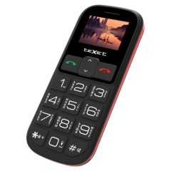 Телефон мобильный TEXET TM-B322, 2 SIM, 1,44", microSD, FM, MP3, фонарик, SOS, черный, 127347 - фото 4