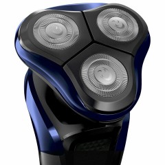 Электробритва POLARIS PMR 0309RC PRO 5, 3 головки, аккумулятор, сухое и влажное бритье, синяя, 54835 - фото 3