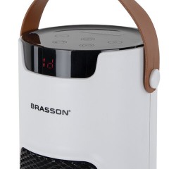 Тепловентилятор колонный керамический BRASSON (БРАССОН) BTH-26GR, 2000 Вт, 61 см, сенсор, 3 режима, 457782 - фото 14