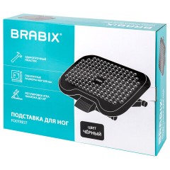 Подставка для ног BRABIX "Ultra 1" 46х34 см, регулировка высоты и угла наклона, 533036 Подставка для ног BRABIX "Ultra 1" 46х34 см, регулировка высоты и угла наклона, 533036 - фото 12