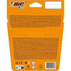 Фломастеры BIC "Kid Couleur", 12 цветов, суперсмываемые, вентилируемый колпачок, европодвес, 9202932 Фломастеры BIC "Kid Couleur", 12 цветов, суперсмываемые, вентилируемый колпачок, европодвес, 9202932 - фото 7