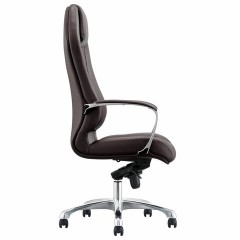 Кресло BRABIX PREMIUM ''Aurus EX-705'', мультиблок, алюминий, экокожа, коричневое, 532929 Кресло BRABIX PREMIUM ''Aurus EX-705'', мультиблок, алюминий, экокожа, коричневое, 532929 - фото 2