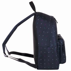 Рюкзак BRAUBERG СИТИ-ФОРМАТ универсальный, "Moon", темно-синий, 41х32х14 см, 224754 Рюкзак BRAUBERG СИТИ-ФОРМАТ универсальный, "Moon", темно-синий, 41х32х14 см, 224754 - фото 4