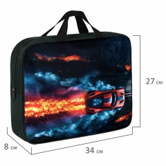 Папка на молнии с ручками BRAUBERG А4, 1 отделение, полиэстер, 80 мм, "Foggy car", 273305 Папка на молнии с ручками BRAUBERG А4, 1 отделение, полиэстер, 80 мм, "Foggy car", 273305 - фото 8