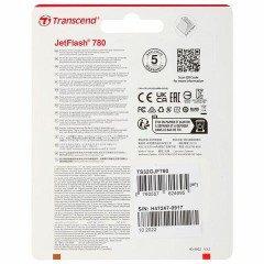 Флеш-диск 32 GB TRANSCEND JetFlash 780, USB 3.1, черный, TS32GJF780 Флеш-диск 32 GB TRANSCEND JetFlash 780, USB 3.1, черный, TS32GJF780 - фото 5