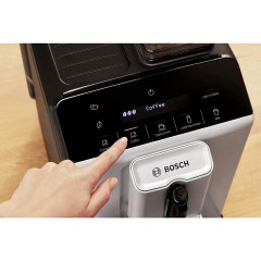 Кофемашина BOSCH TIE20301, 1300 Вт, объем 1,4 л, автокапучинатор, серебристая/черная Кофемашина BOSCH TIE20301, 1300 Вт, объем 1,4 л, автокапучинатор, серебристая/черная - фото 5