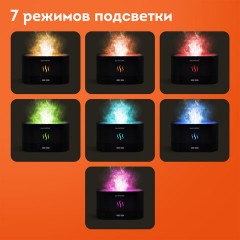 Увлажнитель воздуха "Камин", эффект пламени, 180 мл, Аромамасло в ПОДАРОК, черный, DASWERK, 456845 Увлажнитель воздуха "Камин", эффект пламени, 180 мл, Аромамасло в ПОДАРОК, черный, DASWERK, 456845 - фото 17