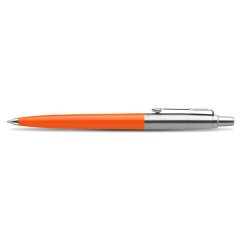 Ручка шариковая PARKER "Jotter Orig Orange", корпус оранжевый, детали хром, блистер, синяя, 2076054 Ручка шариковая PARKER "Jotter Orig Orange", корпус оранжевый, детали хром, блистер, синяя, 2076054 - фото 4