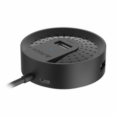 Хаб USB 2.0, 4 порта, черный, A4TECH HUB-20, 1874611 Хаб USB 2.0, 4 порта, черный, A4TECH HUB-20, 1874611 - фото 2