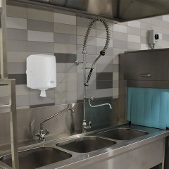 Диспенсер для полотенец с центральной вытяжкой LAIMA PROFESSIONAL ORIGINAL (Система М1/M2), белый, ABS-пластик, 605763 Диспенсер для полотенец с центральной вытяжкой LAIMA PROFESSIONAL ORIGINAL (Система М1/M2), белый, ABS-пластик, 605763 - фото 9