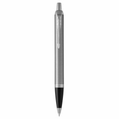 Набор PARKER "IM Stainless Steel CT": шариковая ручка синяя и перьевая ручка синяя, 2183058 - фото 4