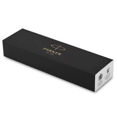 Ручка перьевая PARKER "Jotter Originals Black Chrome CT", корпус черный, детали из нержавеющей стали, синяя, 2096430 - фото 6
