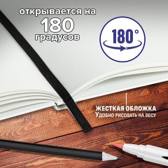 Скетчбук для маркеров 120 г/м2, 148х210 мм, 60 л., твердая обложка, резинка, BRAUBERG ART PREMIERE, Аниме, 115102 Скетчбук для маркеров 120 г/м2, 148х210 мм, 60 л., твердая обложка, резинка, BRAUBERG ART PREMIERE, Аниме, 115102 - фото 14