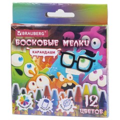 Восковые мелки BRAUBERG "МОНСТРИКИ", 12 цветов, 273238 Восковые мелки BRAUBERG "МОНСТРИКИ", 12 цветов, 273238 - фото 6
