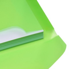 Папка-конверт с кнопкой ERICH KRAUSE "Soft Reef", A4, до 120 листов, непрозрачная, ассорти, 0,18 мм, 62956 - фото 6
