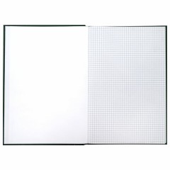 Книга учета 96 л., клетка, твердая, бумвинил, блок офсет, А4 200х290 мм, BRAUBERG, зеленая, 130222 Книга учета 96 л., клетка, твердая, бумвинил, блок офсет, А4 200х290 мм, BRAUBERG, зеленая, 130222 - фото 3