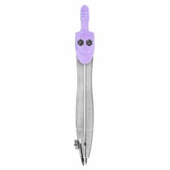 Готовальня BRAUBERG SCHOOL KIT, 11 предметов, циркуль 115 мм, циркуль 125 мм, чертежные принадлежности, лавандовый цвет, 210714 - фото 10