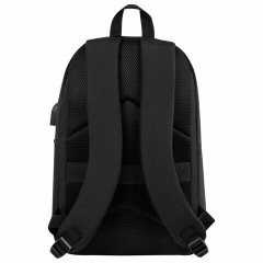 Рюкзак HEIKKI ACTIVE (ХЕЙКИ) универсальный, отделение для ноутбука, USB-порт, черный, 44х31х14 см, 272560 Рюкзак HEIKKI ACTIVE (ХЕЙКИ) универсальный, отделение для ноутбука, USB-порт, черный, 44х31х14 см, 272560 - фото 6