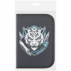 Пенал ПИФАГОР, 1 отделение, полиэстер, 19х13 см, "White tiger", 272285 Пенал ПИФАГОР, 1 отделение, полиэстер, 19х13 см, "White tiger", 272285 - фото 7