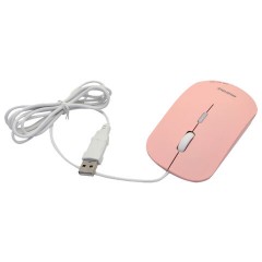 Мышь проводная бесшумная SMARTBUY 288-P, USB, 3 кнопки + 1 колесо, оптическая, розовая, 06833, SBM-288-P Мышь проводная бесшумная SMARTBUY 288-P, USB, 3 кнопки + 1 колесо, оптическая, розовая, 06833, SBM-288-P - фото 3