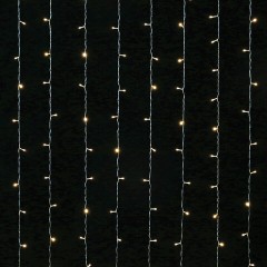 Электрогирлянда-занавес комнатная "Штора" 3х2 м, 144 LED, теплый белый свет, 220 V, ЗОЛОТАЯ СКАЗКА, 591350 Электрогирлянда-занавес комнатная "Штора" 3х2 м, 144 LED, теплый белый свет, 220 V, ЗОЛОТАЯ СКАЗКА, 591350 - фото 2