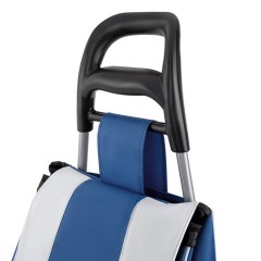 Сумка-тележка хозяйственная 95x34x28 см, объем 34 л, до 30 кг, Оксфорд 600D, синяя, BOOMHOUSE (БУМХАУС), 701404 - фото 5
