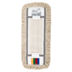 Насадка МОП плоская 40 см, VILEDA PROFESSIONAL "КонтрактПлюс Комби", уши (ТИП УВ) хлопок / полиэстер, бежевый, 167310 - фото 10