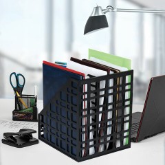 Лоток вертикальный для бумаг BRAUBERG "ULTRA", 240 мм, 3 отделения, сетчатый, сборный, черный, 238249 Лоток вертикальный для бумаг BRAUBERG "ULTRA", 240 мм, 3 отделения, сетчатый, сборный, черный, 238249 - фото 4