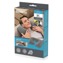 Надувная подушка для путешествий 37х24х10 см, АССОРТИ, BESTWAY, 67006 - фото 2