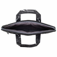 Сумка портфель HEIKKI STYLE (ХЕЙКИ) с отделением для ноутбука 13-14", 3 кармана, черная, 26х36х3 см, 272606 - фото 8