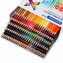 Карандаши цветные супермягкие яркие классические BRAUBERG MAX 120 цветов, шестигранные, натуральное дерево, грифель 3,3 мм, 182006 Карандаши цветные супермягкие яркие классические BRAUBERG MAX 120 цветов, шестигранные, натуральное дерево, грифель 3,3 мм, 182006 - фото 4
