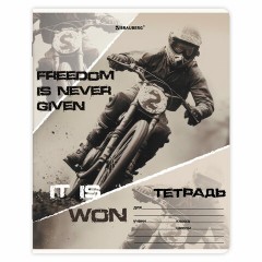Тетрадь 24 л. BRAUBERG, клетка, обложка картон, AUTO-MOTO, 107307 Тетрадь 24 л. BRAUBERG, клетка, обложка картон, AUTO-MOTO, 107307 - фото 6
