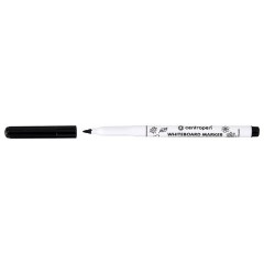 Маркер стираемый для белой доски ЧЕРНЫЙ, CENTROPEN "Dry-Wipe", 1-2 мм, 2507, 525070112