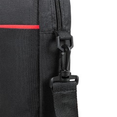 Сумка портфель BRAUBERG PRACTICAL с отделением для ноутбука 15,6", "Red line", черная, 29х40х7 см, 270829 - фото 7